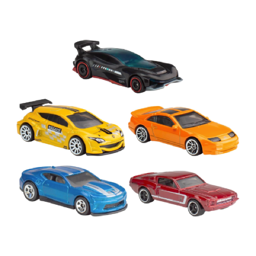 Coffret 5 voitures - Hot Wheels