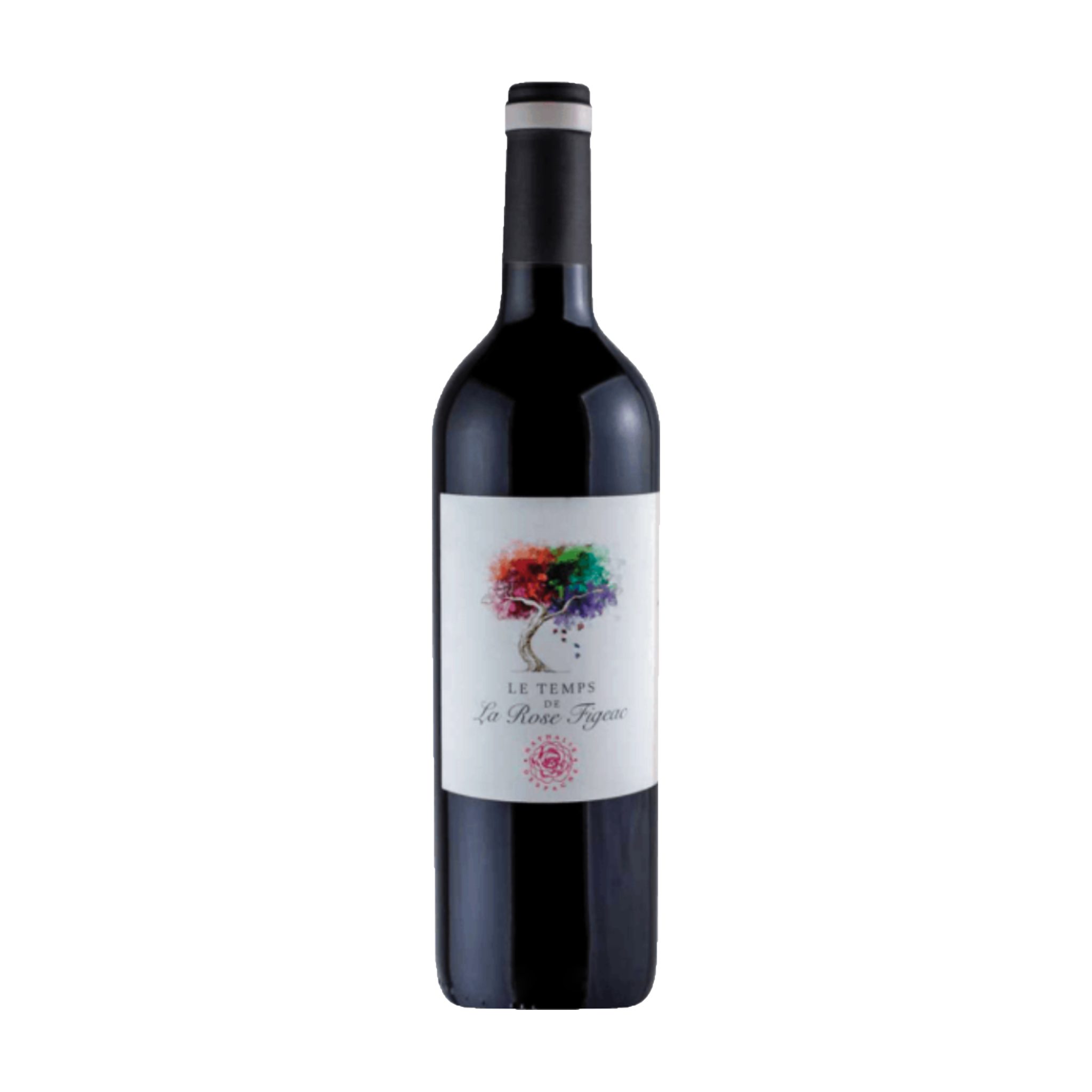 Vin rouge Pomerol Le Temps de La Rose Figeac 2020 Bio