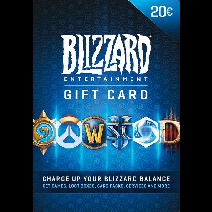 Blizzard lahjakortti 20€