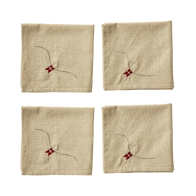 Mundserviet - 40 x 40 cm