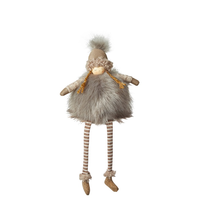 Lettipäinen joulutyttö