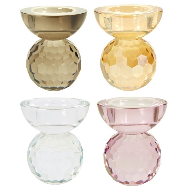 Cleo fyrfadsstage - Krystal