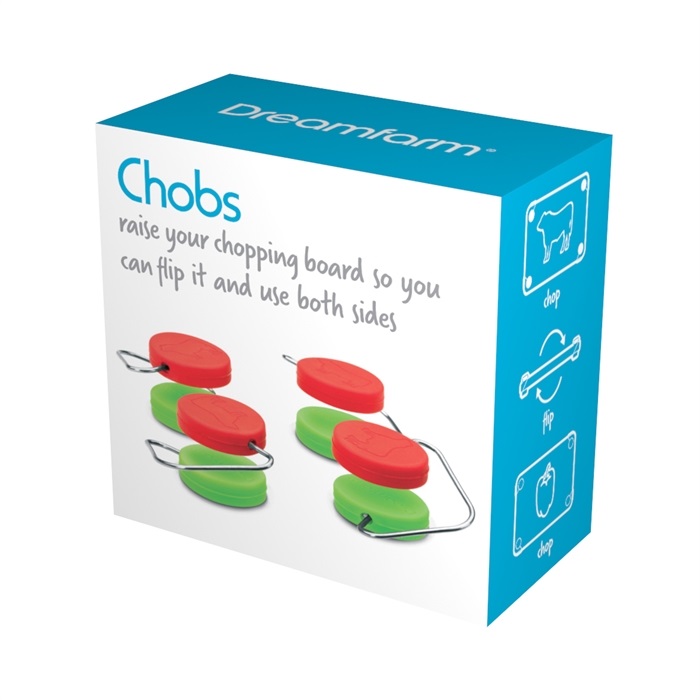 Chobs - Siliconefod - Sæt af 4