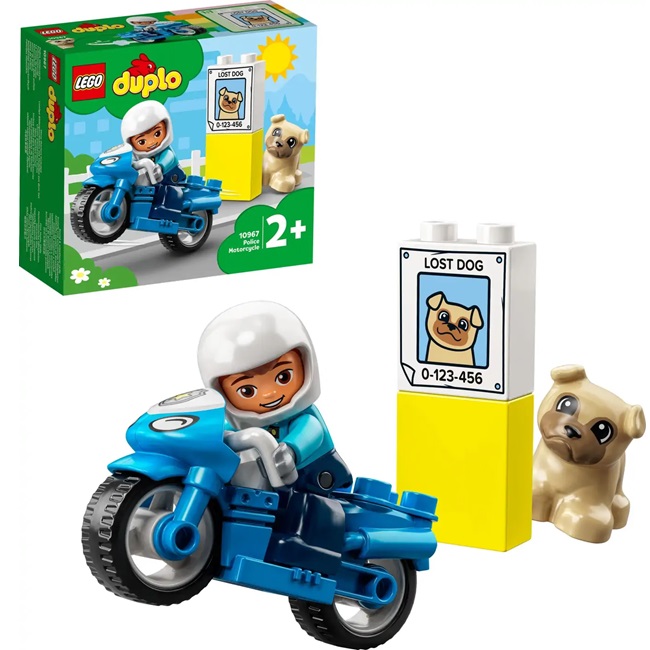 LEGO DUPLO 10967 Politimotorcykel