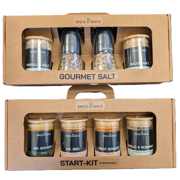 Lahjapakkaus, mausteet