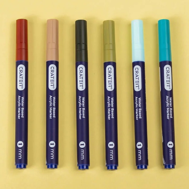 Crateit - Tuschpennor 1 mm
