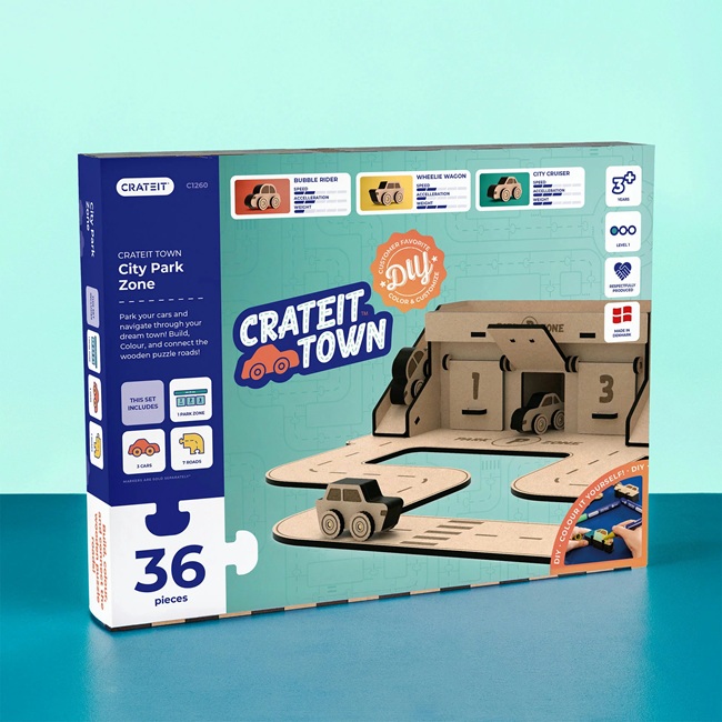 Crateit Town - Stadens parkeringsplats