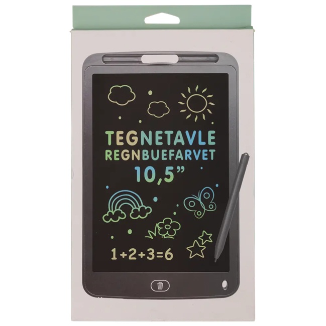 Skrive- og tegnetavle LCD 10,5''