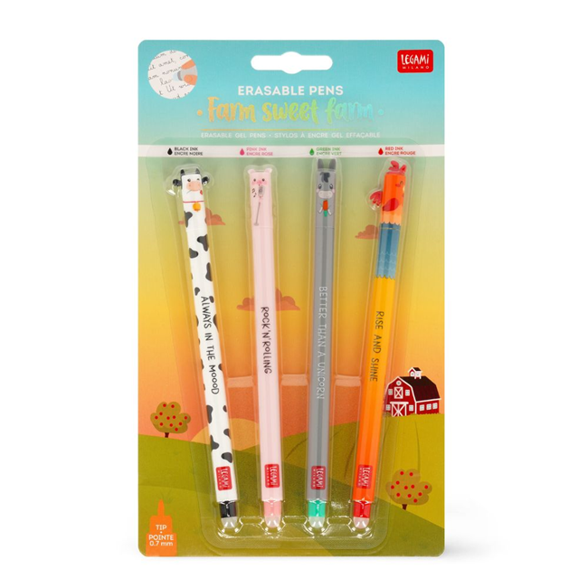 Erasable gel pen Farm sweet farm