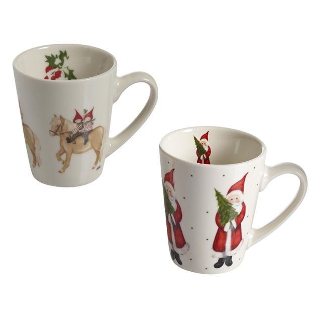 Krus med julemotiv