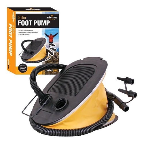 Maximiles My rewards Milestone Camping Portable Foot Air Pump