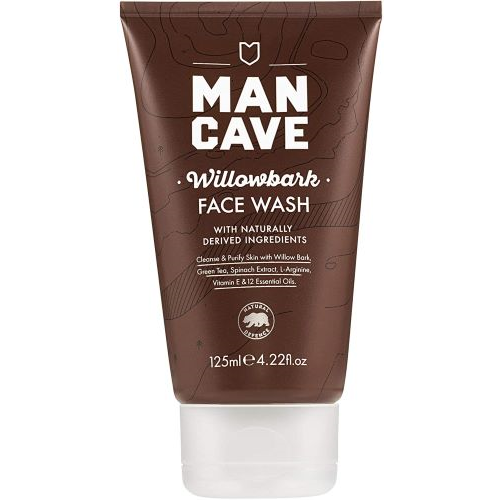 ManCave Willowbark Face Wash, 125 ml