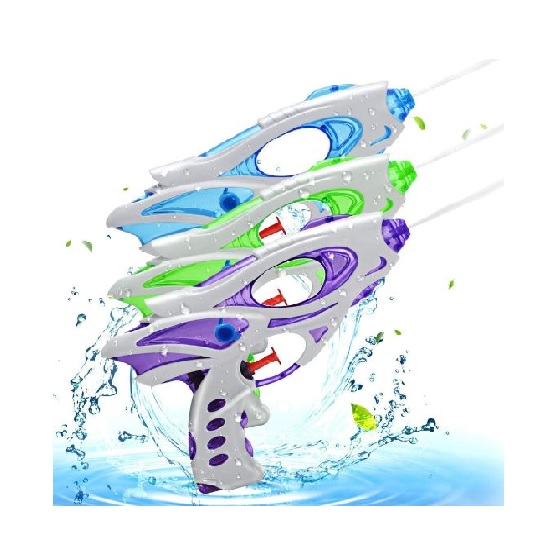 Water Pistols For Kids - 3 Pack