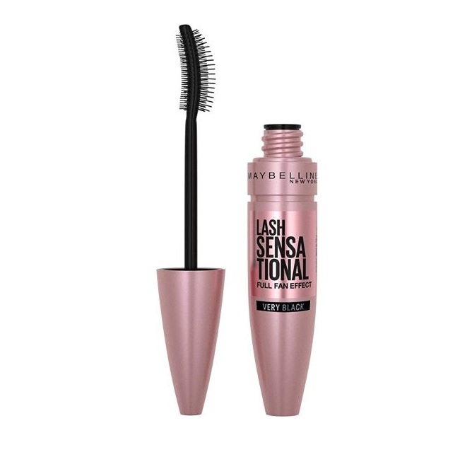 Maybelline New York, Volume Mascara, Lash Sensational, Colour: Very Black, 9.4 ml