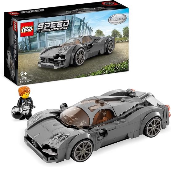 LEGO 76915 Speed Champions Pagani Utopia Race Car Toy Model Building Kit