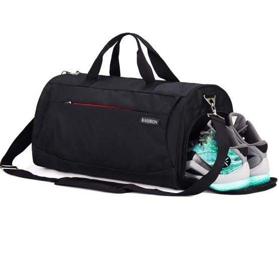 Sports Gym Bag with Shoes Compartment and Wet Pocket