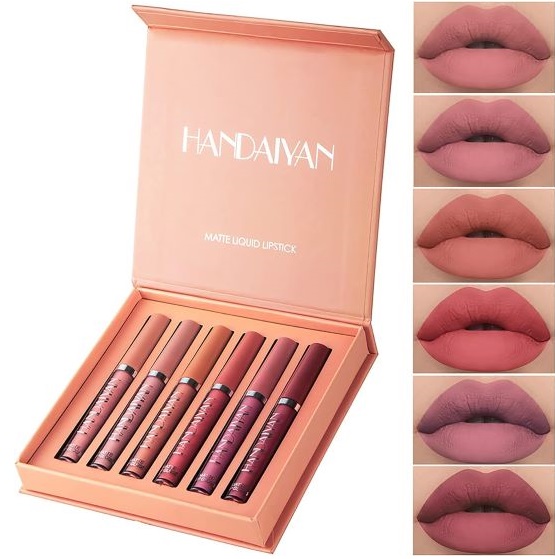  Handaiyan Matte Liquid Lipstick Makeup Set