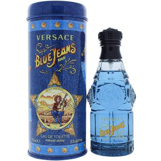 Versace Blue Jeans Eau De Toilette for Men, 75ml