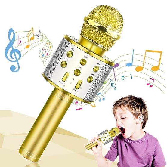 LETS gooarz Toys Bluetooth Kids Microphone