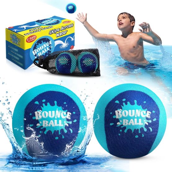 Swimming Pool Toys Bouncy Balls: 2 Pack
