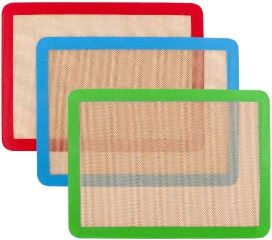 Silicone Baking Mat,NonStick Baking Mats x3