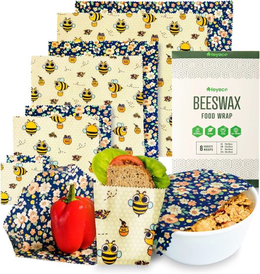Beeswax Wraps Set of 8