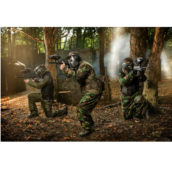 Paintballing for 2