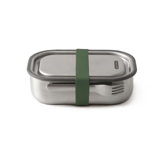 Black + Blum Stainless Steel Lunch Box Large 1L - Olive