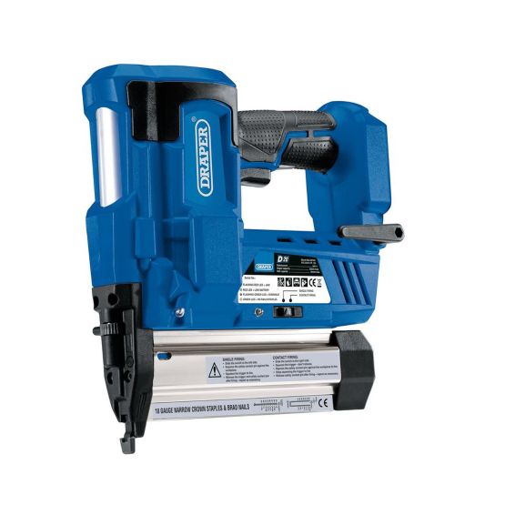 D20 20V NAILER/STAPLER WITH 1X 2AH BATTERY AND CHARGER
