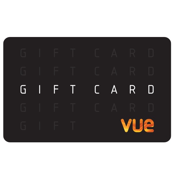 Vue Cinema Physical Gift Card £15
