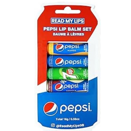 Pepsi Flavoured Lip Balm Set